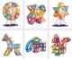 Магнитный конструктор Mag Block Magic Magnet 3D из пластиковых фигур в коробке 36 деталей для детского творчества - изображение 7