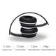 Беспроводные наушники Bluetooth Wireless Headset P47 Black Гарнитура для ПК, телефона с микрофоном -microSD, FM Черный - изображение 7