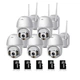 Комплект наружного видеонаблюдения 5в1 поворотная уличная IP камера Easy Cam G3 WIFI с удаленным доступом и загрузкой в облако IP66, 360°+5 Карт памяти 64Гб - изображение 12