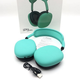 Повнорозмірні бездротові навушники Sound One P9-PRO Bluetooth гарнітура з MP3 плеєром, FM радіо, AUX, вбудований мікрофон, microSD Green - зображення 4