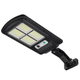 Вуличний настінний світильник Solar Light BK-4-320SMD з пультом дистанційного керування та сонячною батареєю LED ліхтар з датчиком руху - зображення 8