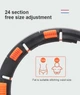 Умный хулахуп для похудения и создания стройной талии Smart Hula Hoop тренажёр для живота цифровой обруч с автоматическим подсчетом - изображение 11