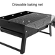 Мангал чемодан складной переносной Universal BBQ Folding Grill разборной портативный барбекю гриль с решеткой для пикника - изображение 10