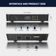 Мультимедійна ОТТ ТВ-приставка X96Q-Pro 2/16G, Android 10.2, Allwinner H313, TV BOX з пультом, 4х ядерний процесор, Wi-Fi Чорна - зображення 11