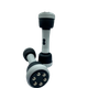 Гантели с изменяемым весом и функцией массажа Swan Fit Massage Dumbbells разборные женские для фитнеса Черный с серым - изображение 1