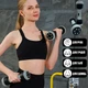 Гантели с изменяемым весом и функцией массажа Swan Fit Massage Dumbbells разборные женские для фитнеса Черный с серым - изображение 2