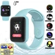 Смарт часы Smart watch SWY68S умный браслет с функциями фитнес трекера, влагозащитой, пульсометром и шагомером Голубой - изображение 1
