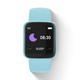 Смарт часы Smart watch SWY68S умный браслет с функциями фитнес трекера, влагозащитой, пульсометром и шагомером Голубой - изображение 7
