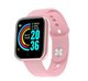 Смарт годинник Smart watch SWY68S розумний браслет з функціями фітнес трекера, вологозахистом, пульсометром та крокоміром Рожевий - зображення 11