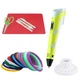 3D ручка c LCD дисплеем AToys 3DPen Yellow+набор для творчества + Эко пластик 159 метров - изображение 8