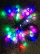 Світлодіодна ниткоподібних гірлянда 64 LED з сяючими кулями XMAS Umbrella Dazzler з верхівкою для ялинки 16 кольорів і 3 режими - зображення 16