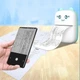 Интерактивная игрушка портативный термопринтер Smart kids Mini printer Kity-01 Bluetooth с термопечатью картинок, фотографий, шпаргалок Бело-голубой - изображение 9
