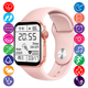 Смарт часы Smart Watch S6 Z32 PRO-44mm с двумя браслетами, голосовой вызов, фитнес трекер, измерение температуры тела Pink - изображение 6