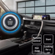 Система запуска двигателя кнопка Smart System START-STOP универсальная с подсветкой и режимом старта на холодную - изображение 4