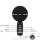 Бездротовий караоке мікрофон Bluetooth Xo Hi-Fi Yaso 08YS MP3-плеєр, звукові ефекти, запис вокалу Чорний - зображення 5