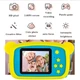 Детский цифровой фотоаппарат Smart Kids KM-89 Цифровая камера Мишка Teddy с играми и рамками, Full HD, 12 МП Желтый - изображение 9