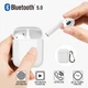 Беспроводные bluetooth наушники EARBUDS TWR-98-5 c зарядным кейсом и карабином, стерео звучание White - изображение 1