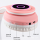 Полноразмерные наушники беспроводные Cat Headset Y 047 Bluetooth с подсветкой и кошачьими ушками Розовые Pink - изображение 2