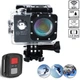 Экшн камера с аквабоксом для подводной съёмки водонепроницаемая Action camera SJR700 WiFi UltraHD Черная + Пульт - изображение 1