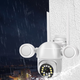 Уличная IP Wi-Fi камера видеонаблюдения Visio 580-360° поворотная с удаленным доступом, ночная съемка, влагозащита Белый - изображение 7