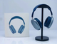 Полноразмерные беспроводные Bluetooth наушники-гарнитура с аккумулятором Macaron MP90 с MP3 плеером/AUX/microSD Голубые - изображение 7