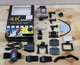 Экшн камера с аквабоксом для подводного плавания и набором креплений Action Camera QH30 Желтая+пульт - изображение 13