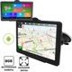 Автомобильный навигатор Gps с аккумулятором и сенсорным экраном 7 дюймов Dvr EL-705 (Android) 512/8 в машину Черный - изображение 1