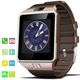 Смарт годинник телефон Smart Watch DZ09-1,54 сім карта, функції фітнес та здоров'я, камера Gold - зображення 2