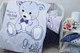 Детский комплект в кроватку Tag Tekstil 100% хлопок Teddy blue - изображение 1