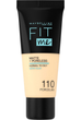 Podkład Maybelline Fit Me! Foundation Matte + Poreless 110 Porcelain 30ml (360053132450) - obraz 1