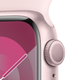 Smartwatch Apple Watch Series 9 GPS 41mm Pink Aluminium Case with Pink Sport Band - S/M (MR933) - obraz 3