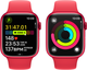 Smartwatch Apple Watch Series 9 GPS 45mm (PRODUCT) Red Aluminium Case with (PRODUCT) Red Sport Band - S/M (MRXJ3) - obraz 8