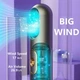 Фен 3в1 VGR M4-800W-travel с турмалиновым покрытием и ионизацией, 3 насадки, портативный Серый - изображение 2