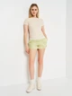 Шорты женские H&M 0990357 XS Светло-зеленые (7000000001220) - изображение 3