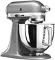 Планетарный миксер KitchenAid Artisan 5KSM125ECU с откидным блоком серебристый - изображение 3
