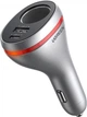 Автомобильное зарядное устройство UGREEN CD204 Car Charger with Dual USB Ports Single Extension Socket - изображение 1