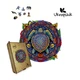 Пазл Ukropchik деревянный Мандала Черепаха А3 в коробке с набором-рамкой (Mandala Turtle A3) - изображение 1