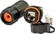 Герметичний роз'єм L&W ELECTRONICAL RJ45 STP кат. 6a з кришкою IP68 (LW-WPKJ-002B) - зображення 1