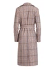 Пальто жіноче Nife Coat PL10 Checkered/Beige 36 Бежеве (5908292711671) - зображення 6