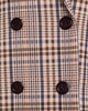 Пальто жіноче Nife Coat PL10 Checkered/Beige 36 Бежеве (5908292711671) - зображення 7