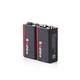 Акумулятор Soshine LiUSB-9V-1000, 6F22 (крона), USB-C, 9V, 411mAh, LED, Black, Box - зображення 2