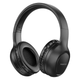 Бездротові навушники BOROFONE BO19 MUSIQUE BT HEADPHONES з вбудованим мікрофоном Bluetooth 5.3 + AUX Black (BO19B) - зображення 2