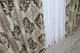 Комплект готових штор VR-Textil Блекаут-софт Корона № 1274ш(Б) Бежевий з коричневим 150х275 см 2шт (33-0117) - зображення 7