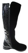 Сапоги женские зимние Rozal 157/108-30 черные 37 натуральная кожа-замша, подкладка овчина - изображение 2