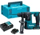 Профессиональный аккумуляторный перфоратор Makita HR140DWAJ : 1.0 Дж, 10.8В (АКБ 2шт 2Ач и ЗУ) - изображение 4