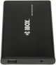 Зовнішня кишеня iBOX HD-01 для HDD 2.5" SATA USB 2.0 Black (ieu2f01) - зображення 2