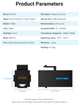 З'єднувач витої пари RJ45 Vention IPVW0 Cat6 Cat5e роз'єм-подовжувач Ethernet Black - зображення 6