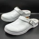 Чоловічі сабо шкіряні Adaco 712sr white 46р - зображення 6