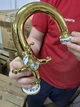 Смеситель для умивальника Luxor Bambina Gold Blauwerden Золотой - изображение 2
