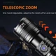 Фонарь ручной аккумуляторный SuperFire L16-T 900 Lumen IP43 (L16-T-SF) - изображение 3